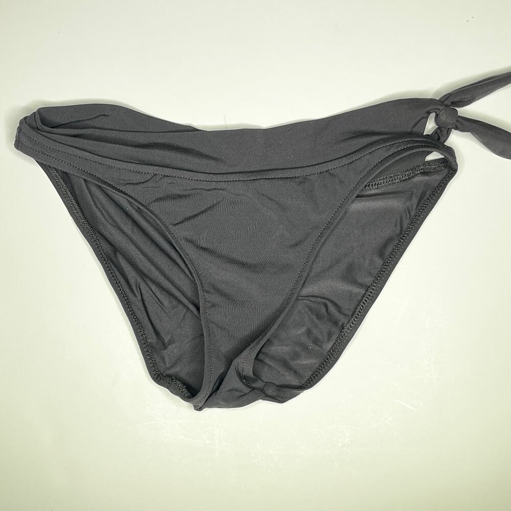 JETS by Jessika Allen Solid Black Bikini Bottom 6